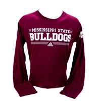 Adidas Ultimate Banner M Bulldogs Bar Long Sleeve Tee