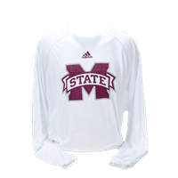Adidas Spine Banner M Streaked Bulldogs Long Sleeve Tee