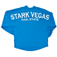 Spirit Football Jersey Women's Long Sleeve Stark Vegas