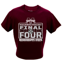 2018 Retro Final Four Women's Basketball Banner M Short Sleeve Tee