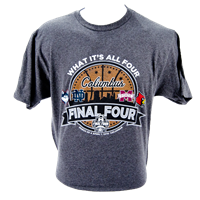 2018 Retro Columbus Final Four Short Sleeve Tee