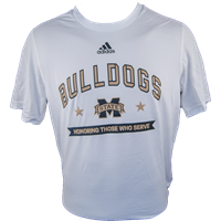 2021 Adidas Military Appreciation Bulldogs Honoring Those Who Serve Tee