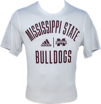 2022 Adidas Mississippi State Arch with Banner M Creator Tee