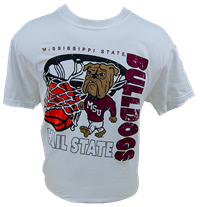 B-Unlimited Walking Bully Basketball Hoop Hail State T-Shirt