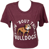 Bella+Canvas How 'Bout Them Bulldogs Short Sleeve Tee