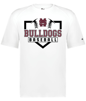 Badger Home Plate B-core M-over-S Short Sleeve Tee