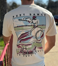 "Dudy Dawgs in Dudy Noble" State Pocket Short Sleeve Tee