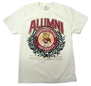 MSU Alumni Seal Walking Bully Short Sleeve Tee