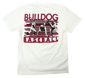 MSU Bulldogs Baseball Pocket Short Sleeve Shirt
