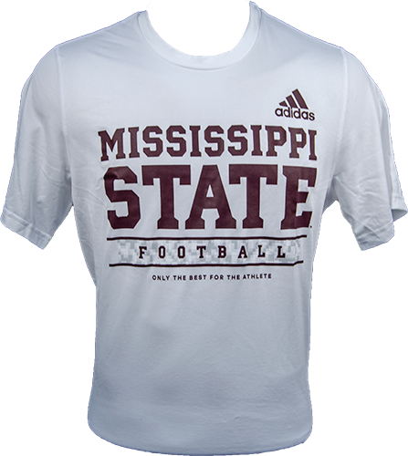 2022 Adidas Mississippi State Football Only The Best For The Athlete Tee Campus Book Mart