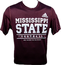 2022 Adidas Mississippi State Football Only The Best For The Athlete Tee