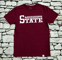 Russell Mississippi State '85 Logo Short Sleeve Tee