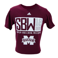 Adidas 2018 Super Bulldog Weekend Short Sleeve Tee