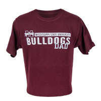 Champion Mississippi State University Bulldogs Dad Cotton Tee