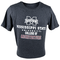 Russell Mississippi State University College of Architecture Short Sleeve Tee