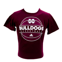 Adidas Bulldogs Basketball Image Bulldogs Banner M Short Sleeve Tee