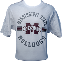 Colosseum Mississippi State Bulldogs Circle with Banner M Tee