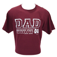 Champion Bar Miss State Dad Short Sleeve Tee