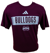 2023 Adidas Bulldogs Banner M Short Sleve Tee