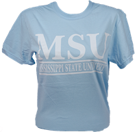 MSU Bar Short Sleeve Tee