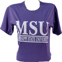 MSU Bar Short Sleeve Tee