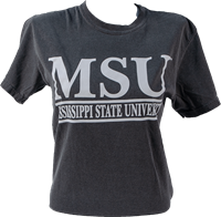 MSU Bar Short Sleeve Tee