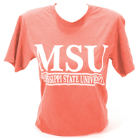 Comfort Colors MSU Short Sleeve Tee