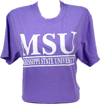 MSU Bar Short Sleeve Tee