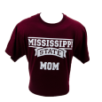 Russell Ms Wordmark Mom Short Sleeve Tee