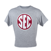 SEC Short Sleeve Tee with M over S on Back