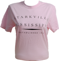 Starkville Mississippi Est 1833 Short Sleeve Tee