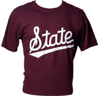 Russell State Script with Tail Tee