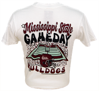 Comfort Colors Gameday Bulldogs Over State Short Sleeve Tee