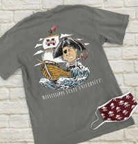 Leach on a Pirate Ship Comfort Color Tee