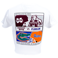 2018 Gators Vs. Bulldogs Sept. 29 Short Sleeve Tee