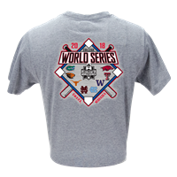 2018 Cws Logo 8 Team Short Sleeve Tee