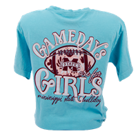 Comfort Colors Gamedays Are For The Girls Short Sleeve Tee