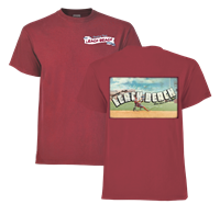 Leach Beach Postcard Tee