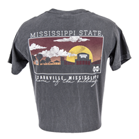 Comfort Colors Mississippi state Skyline Short Sleeve Tee