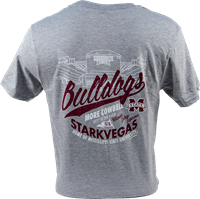 New World Graphics Bulldogs with Stadium on Back Tee