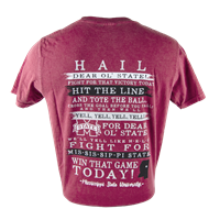 Comfort Colors Mississippi State Fight Song Tee