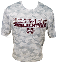 Colosseum OHT Airboss Mississippi State Short Sleeve Tee with Patches