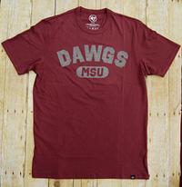 '47 Franklin Dawgs over MSU Short Sleeve Tee