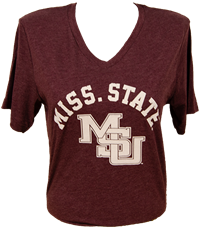 Miss State Arch MSU Vault Logo