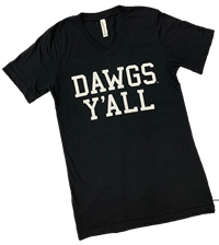 Bella Canvas Dawgs Y'all Tee