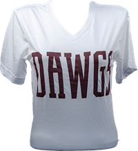 Bella Canvas Dawgs V-Neck Tee