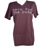 Here for The Dude Short Sleeve Tee