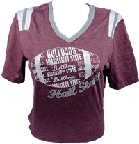 Colosseum Hail State with Football Tee