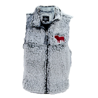 Sherpa Frosted Live Dog Fleece Vest