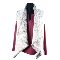 Sherpa Banner M Draped Vest